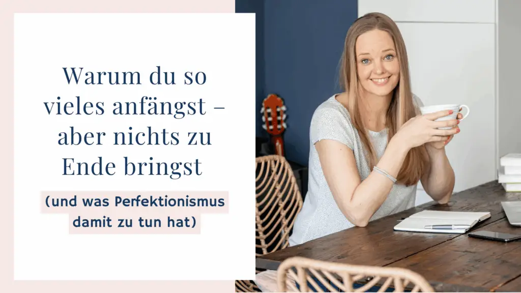 Symbolbild: Warum Perfektionismus dazu führt, dass Projekte nicht fertig werden