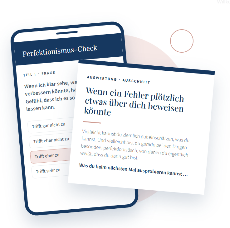 Vorschau Perfektionismus-Check